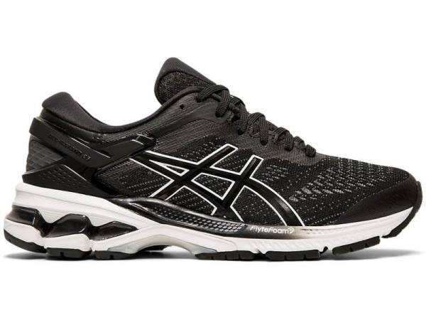 Asics Hardloopschoenen Dames, GEL-KAYANO Zwart/Wit - Asics België | B1275046-GK